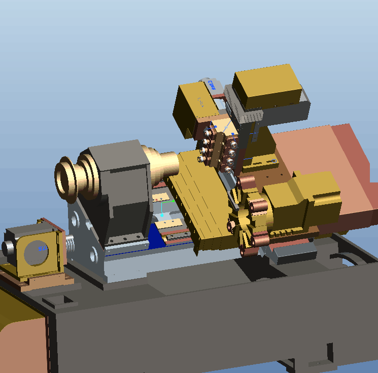 凱恩利機床結(jié)構(gòu)圖