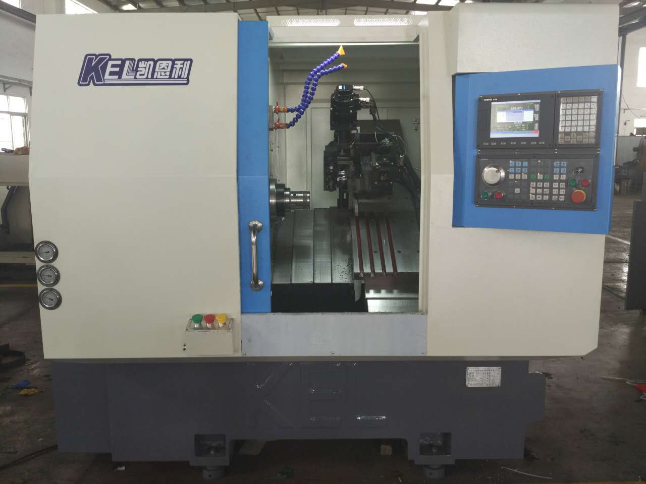 CKX46C-Y 數(shù)控車床(床身鑄件床身—?jiǎng)P恩利專利產(chǎn)品) CKX46C-Y 數(shù)控車床(床身鑄件床身—?jiǎng)P恩利專利產(chǎn)品)