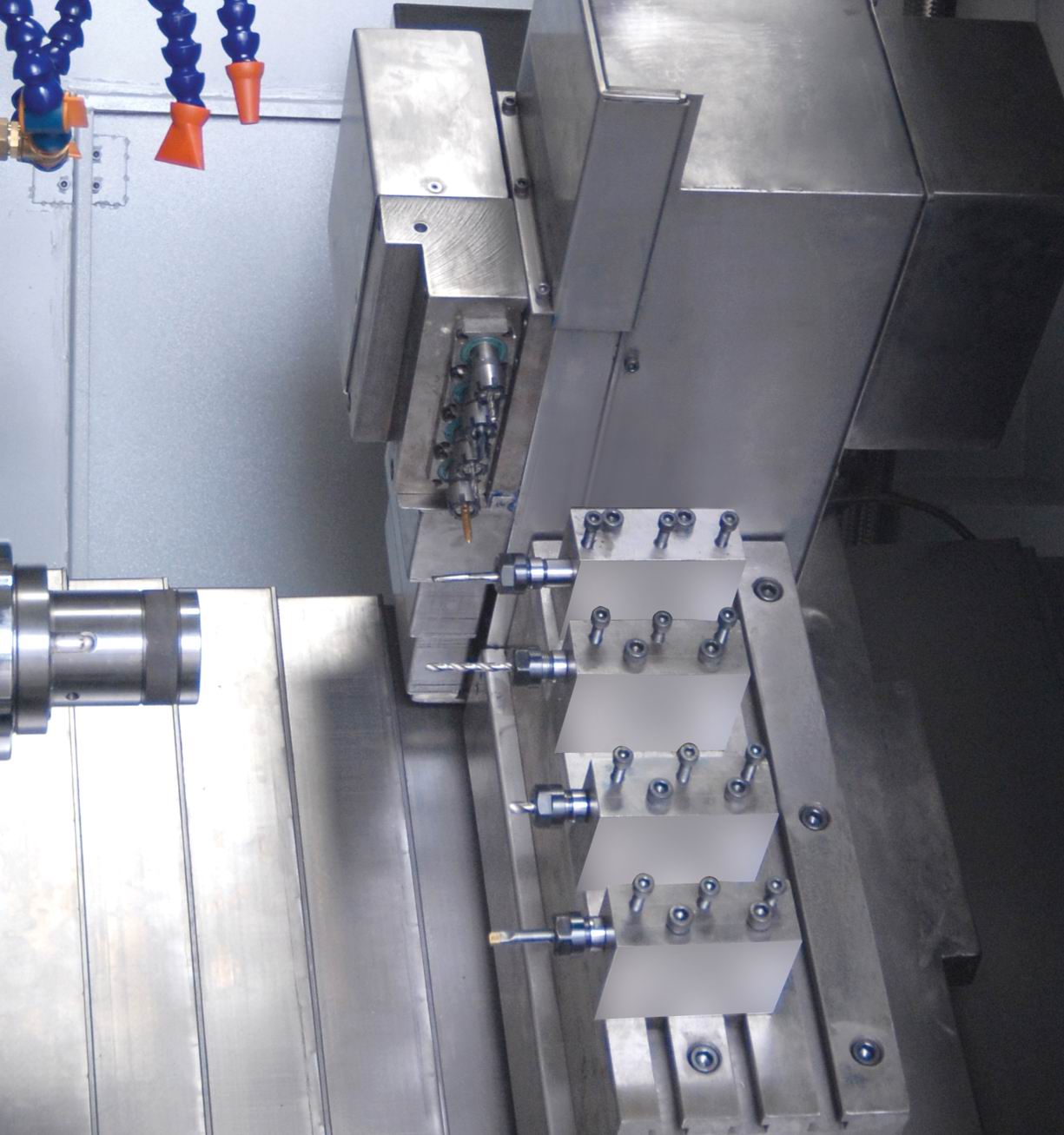 CKX6152D-Y ∠30斜床身車銑復(fù)合機(jī)(52刀塔+帶Y軸+4側(cè)動力頭+4端動力頭) 