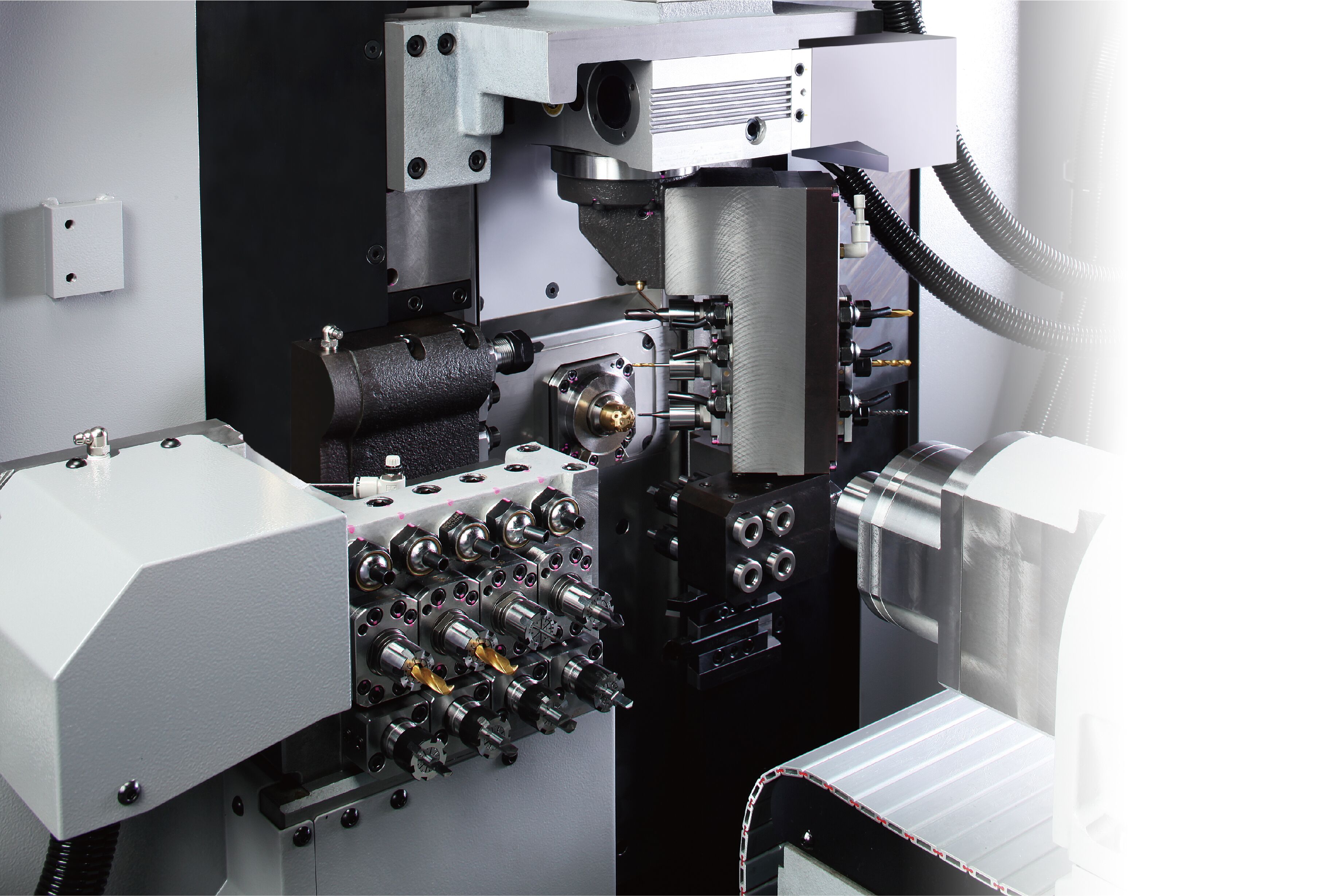 CNC精密自動車床 SS207走心機   結(jié)構(gòu)件