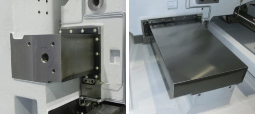 寬幅的滑動引導面NO1