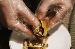 視頻丨全自動剝螃蟹機(jī)器人了解一下