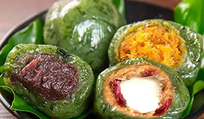 肥汁米線入餡，開發(fā)“一日五餐“場景…廠商大力“搶鮮”青團(tuán)季