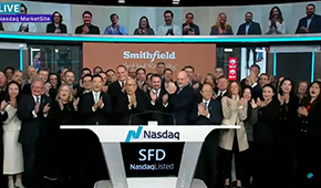 史密斯菲爾德登陸納斯達(dá)克，雙匯系實現(xiàn)A+H+美股三地上市