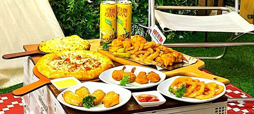 酸菜魚(yú)、雞爪、炸雞、甜品、披薩……搶占露營(yíng)新場(chǎng)景，不負(fù)春游好“食”光